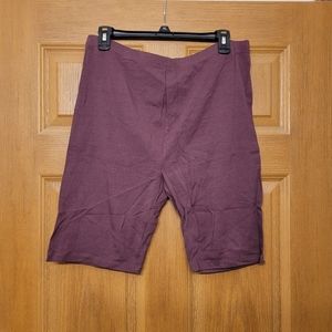 Zenana cotton biker shorts